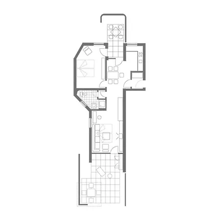 Ferienwohnpark Zwei-zimmer-apartment 51 07